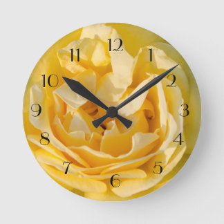 サニーバラ花びら ラウンド壁時計