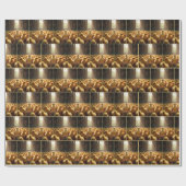 サニーバーンに黄色い雛 ラッピングペーパー (フラット)