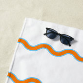 サニーパーソナライズされたサイドアップ：釣り好きな休暇 ビーチタオル (インサイチュ)