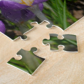 サニーパープルクロキュース ジグソーパズル (側面)