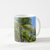サニーパームスオアシス#1 #tropical #wall #art コーヒーマグカップ (正面右)