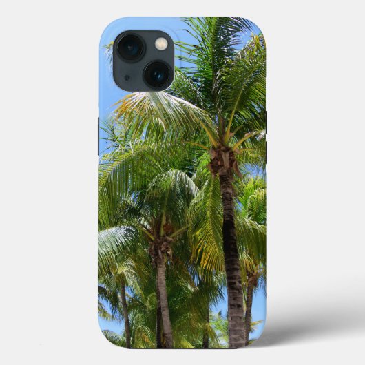 サニーパームスオアシス#1 #tropical #wall #art Case-Mate iPhoneケース (裏面)