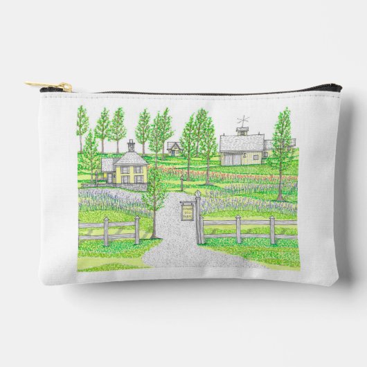 サニーヒルファームスモールアクセサリーバッグ アクセサリーポーチ (正面)