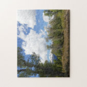 サニービューオブグランドテトンマウンテン ジグソーパズル (縦)