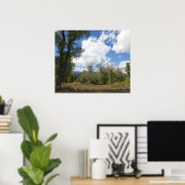 サニービューオブグランドテトンマウンテン ポスター (ホームオフィス)