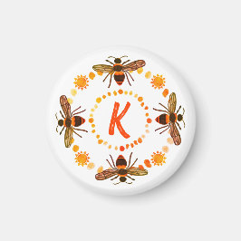 サニービーイニシャル マグネット