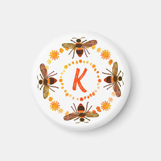 サニービーイニシャル マグネット