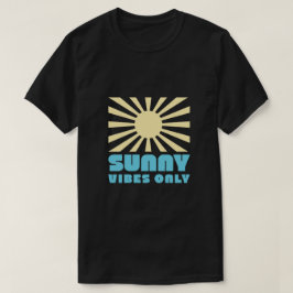 サニービーズオンリー – はっきりしたレトロサンシャイングラフィック Tシャツ