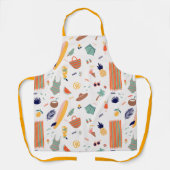 サニービーチおもしろいパターン エプロン (正面)