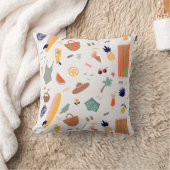 サニービーチおもしろいパターン クッション (ブランケット)