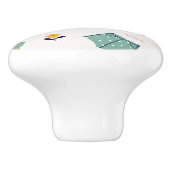 サニービーチおもしろいパターン セラミックノブ (側面)