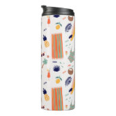 サニービーチおもしろいパターン タンブラー (回転右)