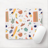 サニービーチおもしろいパターン マウスパッド (マウス)