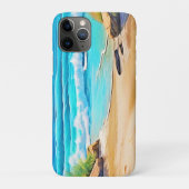 サニービーチウェーブズデザイン Case-Mate iPhoneケース (裏)