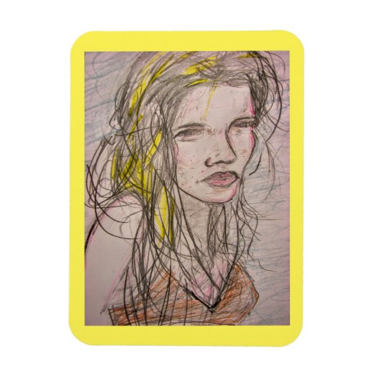 サニービーチガール マグネット (縦)