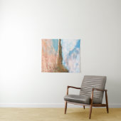 サニービーチデイブルースカイパフィー雲絵を描ズ タペストリー (インサイチュ(横))