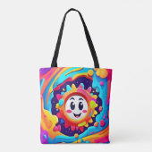 サニービーブカラフルス トートバッグ (裏面)