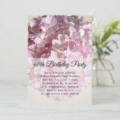 サニーピンクフラワースペシャルバースデーパーティー 招待状 (スタンド正面)