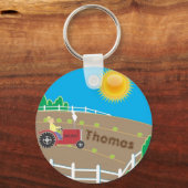 サニーファーム キーホルダー (正面)