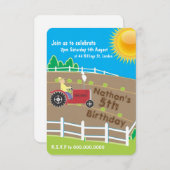 サニーファーム 招待状 (正面/裏面)