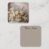 サニーフローラ | シック | 保保 | 名刺 (正面/裏面)