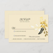 サニーフローラRSVP 出欠カード (正面/裏面)