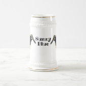 サニーブルースタイン ビールジョッキ (中央)