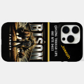 サニープレーリーでバイソンファームを探索 Case-Mate iPhoneケース (裏面 (横))