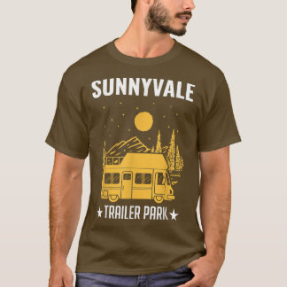 サニーベイルトレーラーパークモバイルホームトラック Tシャツ