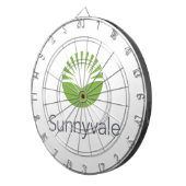 サニーベイル国旗（カリフォルニア州） ダーツボード (正面右)