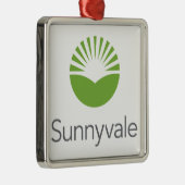 サニーベイル国旗（カリフォルニア州） メタルオーナメント (右)