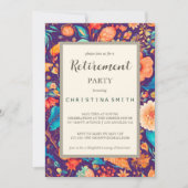 サニーボタニカルフェスティバルフローラ退職パーティー 招待状 (正面)