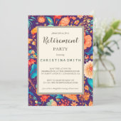 サニーボタニカルフェスティバルフローラ退職パーティー 招待状 (スタンド正面)