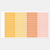 サニーボホの名前ラベル ラベル (シート)