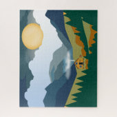 サニーマウンテンバレーキャビン ジグソーパズル (縦)