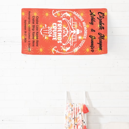 サニーメイキング思い出を一緒にフレンドクルーズ 横断幕 (インサイチュ)