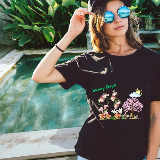 サニーユリリス遊ズの Tシャツ