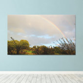 サニーレインボー キャンバスプリント (インサイチュ (ウッドフロア))