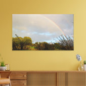 サニーレインボー キャンバスプリント (インサイチュ (リビング))