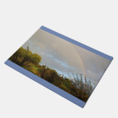 サニーレインボー ドアマット (アングル)