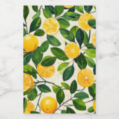 「サニーレモンストレージジャー」 フードラベル (シングルラベル)