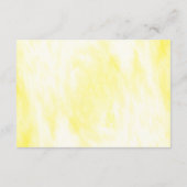 サニーレモンフローラ結婚ズアコモデーション エンクロージャーカード (裏面)