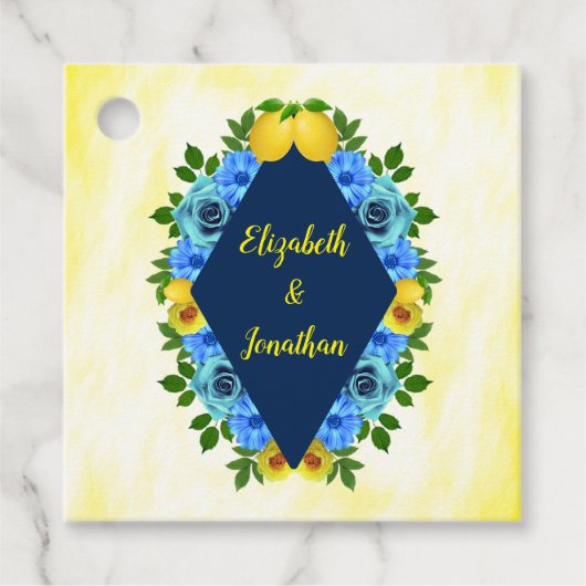 サニーレモン結婚フローラ フェイバータグ (正面)