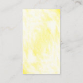 サニーレモン結婚フローラ プレイスカード (裏面)