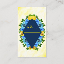 サニーレモン結婚フローラ プレイスカード