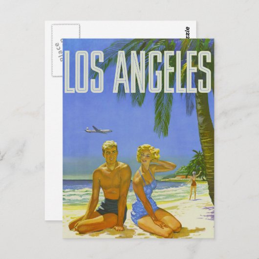 サニーロサンゼルスグリーティング ポストカード (正面/裏面)