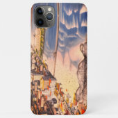 サニーロングビーチ、カリフォルニア州 昔の遊歩道 Case-Mate iPhoneケース (裏面)