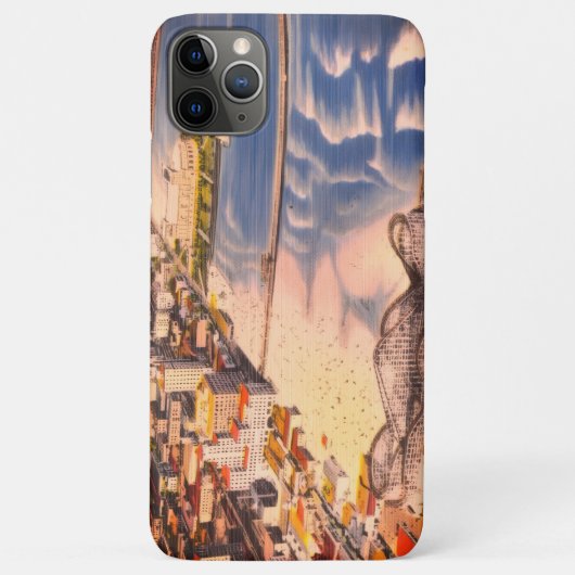 サニーロングビーチ、カリフォルニア州 昔の遊歩道 Case-Mate iPhoneケース (裏面)