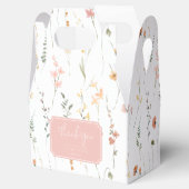 サニーワイルドフラワー結婚ズピンクID1023 フェイバーボックス (オープン)