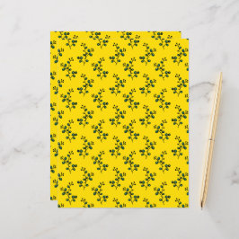 サニー小枝サマーパターンフラット紙シート